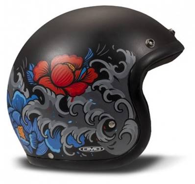 Casque DMD jet vintage IREZUMI medium FINI -40%