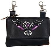 Sacoche pochette tribal aigle lady rider