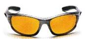 Lunettes polar FJO monture polyamide (moto) orange