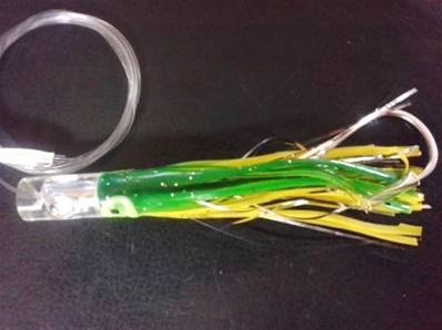 H2OPRO MIRROR jet D green/yellow  rigged