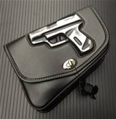 Sacoche latérale avec pistolet