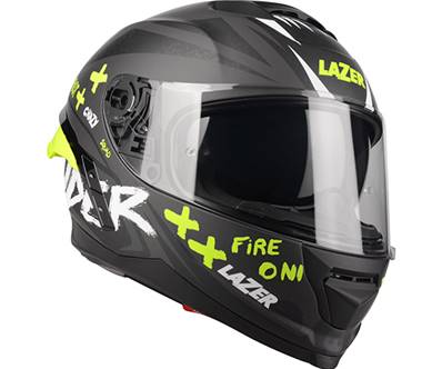Casque RAFALE SR Ride Oni - noir et jaune - L FINI