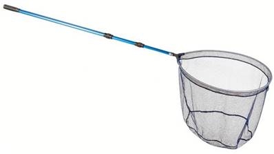 Epuisette TOLEDE telescop 230cm maille 4mm bleue