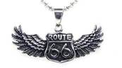 Pendentif ROUTE 66 sur AILES
