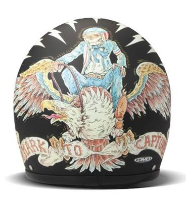Casque DMD jet vintage EAGLE large FINI -40%