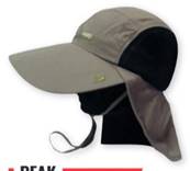 Casquette nuque PEAK verte
