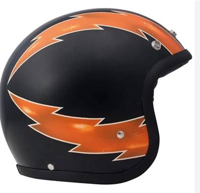 Casque DMD jet vintage THUNDER small FINI -40%