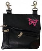 Sacoche bandoulière pochette papillon lady rider