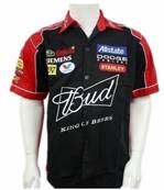 Chemise  noir rouge BUD XL