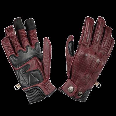 Gants OXFORD MAN rouge et noir XXL