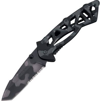 couteau BRK pliant BUCK militaine manche metal ajouré (rvd) NVT