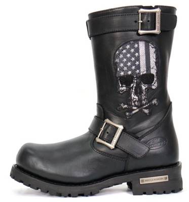 Botte hautes HOT LEATHERSdrapeaux US taille 42 FINI -30%