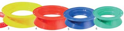 Enrouleur yoyo evia 12 cm vert cd10