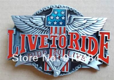 Boucle de ceinture  LIVE to RIDE number ONE -25%