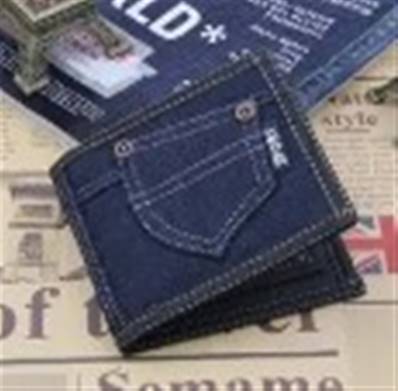 Portefeuille JEANS façade poche fini -25%