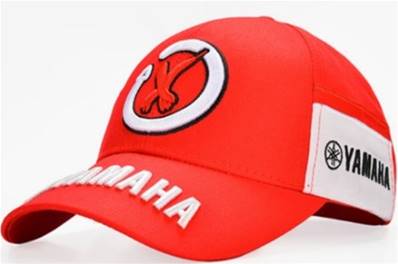 Casquette YAMAHA ROUGE X FINI