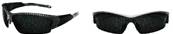 Lunettes FJO monture polyamide bi-injection (velo) noire prov -20