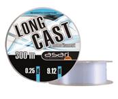 Fil asari LONG CAST 300m 0,30 11,36kg crystal - cd6