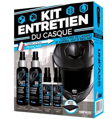 Kit entretien casque UNPASS FINI -30%