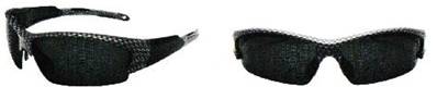 Lunettes FJO monture polyamide bi-injection (velo) noire prov -20