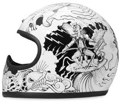 Casque DMD fullface RACER AEQUILIBRIUM large fini -50%