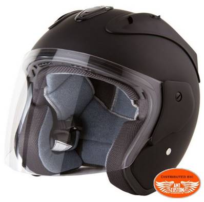 Casque STORMER Sun Evo noir mat - jet - M