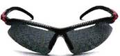 Lunettes polar FJO monture polyamide panoramique (velo) grise