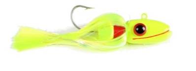 BWC 2 oz.Grinning Gus Cobia Jig All Mylar Mirage FINI -30%