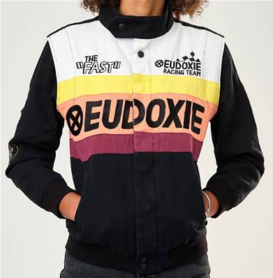 Veste nascar en cotton JN RACING orange taille L FINI -30%