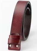 ceinture rouge vins sans boucle 105cm