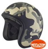 Casque STORMER pearl camouflage - demi jet - L