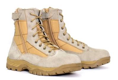 Botte homme HOT LEATHERS desert tan militaire taille 41 FINI -35%