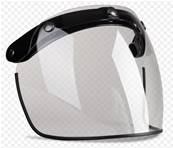 Vissière pour casque DMD FLIP-UP fumé