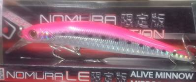 Leurre NOMURA ALIVE MINNOW MIRROR 17grs color 750 FINI -30%