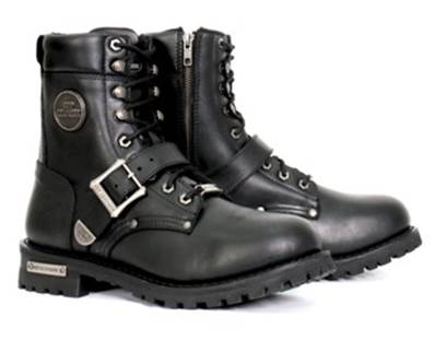 Botte haute homme HOT LEATHERS avec boucle de ceinture taille 44 fini