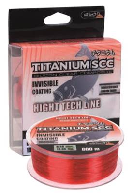 Fil ASARI titanium rouge 600 m 0.40mm
