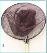 Epuisette evia enfant 130 cm dia 30cm