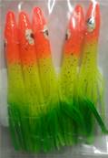 Octopus NEEDLE FISH JW 60mm color rasta (x5)