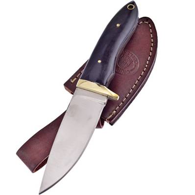 couteau BRK mini poignard manche noir +etui NVT
