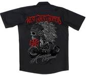 Chemise noire WEST COAST CHOPPER taille 2XL