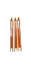 Aiguille à ramender orange 230mm pack de 3