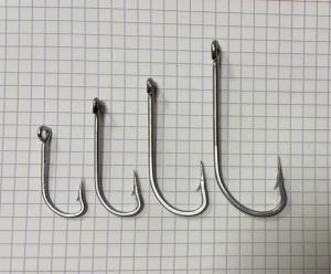Hameçons sangan inox-34007- 4 tailles