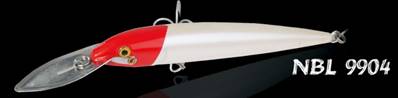 Poisson nageur bavette metal NOEBY 9904 185mm 302