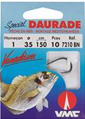 Hameçons en carnet DAURADE 4/28 1m50