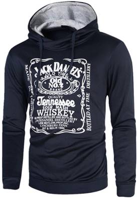 Sweat veste capuche - JACK DANIEL color GRIS XL